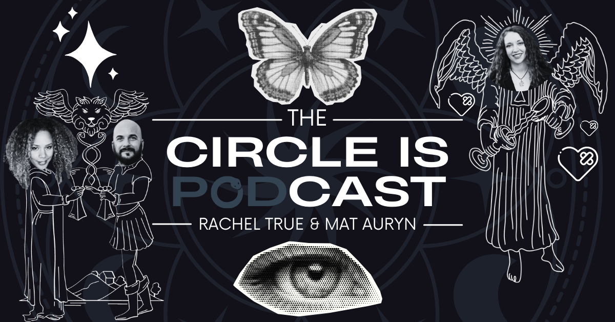 Courtney Weber, Sacred Tears, Rachel True, Mat Auryn, The Circle Is Podcast, Podcast, Interview